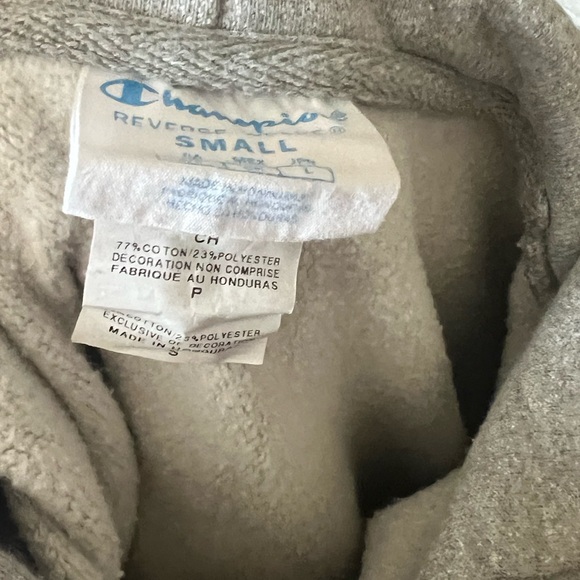 Men’s Small Thick Reverse Weave Champion Hoodie - Picture 6 of 6